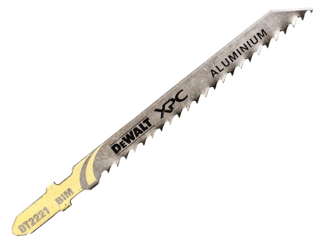 XPC Bi-Metal Aluminium Jigsaw Blades Pack of 3 T127DF DEWDT2221QZ