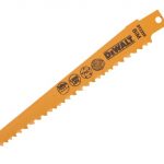 Bi-Metal Reciprocating Blade for Wood with Nails 152mm Pack of 5 DEWDT2359QZ