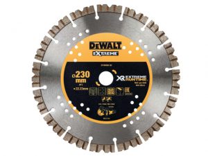DT40260 Extreme Diamond Cutting Blade 230 x 22.23mm DEWDT40260QZ