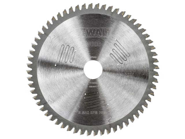 Series 60 Circular Saw Blade 216 x 30mm x 60T ATB/Neg DEWDT4350QZ
