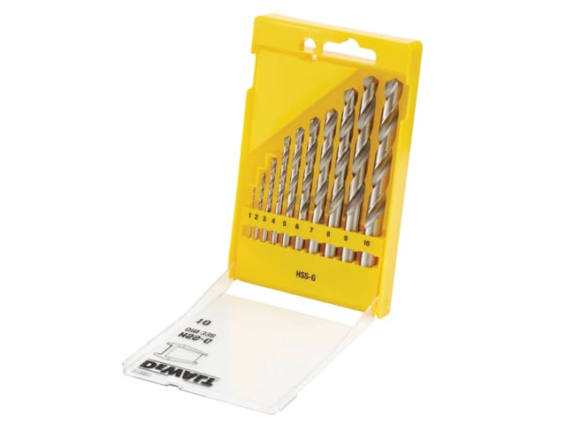 DT5921 Extreme Metal Drill Bit Set - 10 Piece DEWDT5921QZ