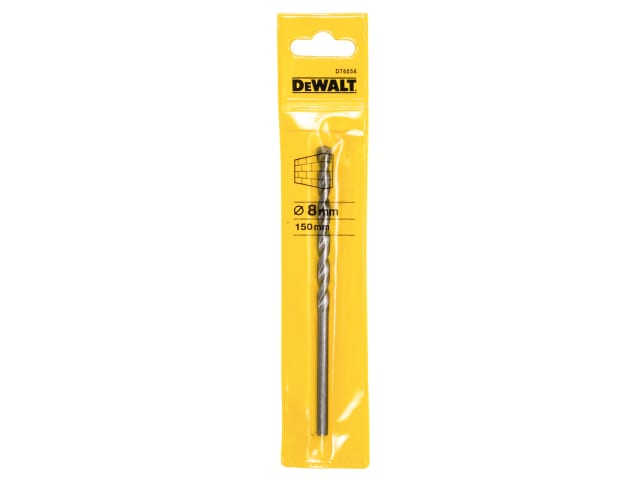 Masonry Drill Bit 8.0mm OL:150mm WL:82mm DEWDT6558QZ - Image 2