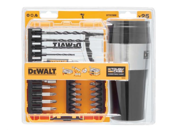 DT70706 Drill Drive Set -  25 Piece + Mug Display of 4 DEWDT70706M - Image 3