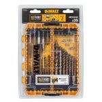 DT70756 Mixed Drill & Bit Set -  35 Piece DEWDT70756QZ