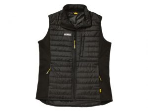 Force Black Lightweight Padded Gilet - M (42in) DEWFORCEM