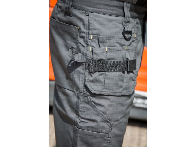Holster Ripstop Pocket Black Trousers Waist 34in Leg 32in DEWHOLS3432 - Image 3