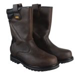 Classic Rigger Brown Safety Boots UK 11 EUR 45 DEWRIGGER11