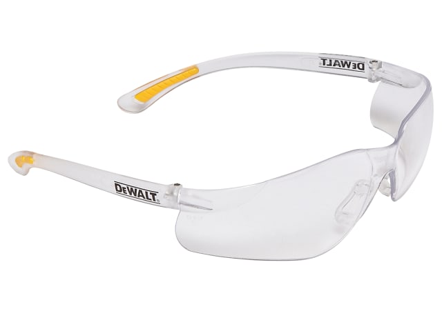 Contractor Pro ToughCoat Safety Glasses - Clear DEWSGCPC