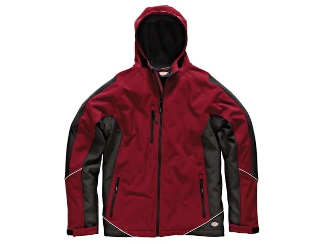 Two Tone Softshell Red/Black Jacket - M (40-42in) DIC7010RBM