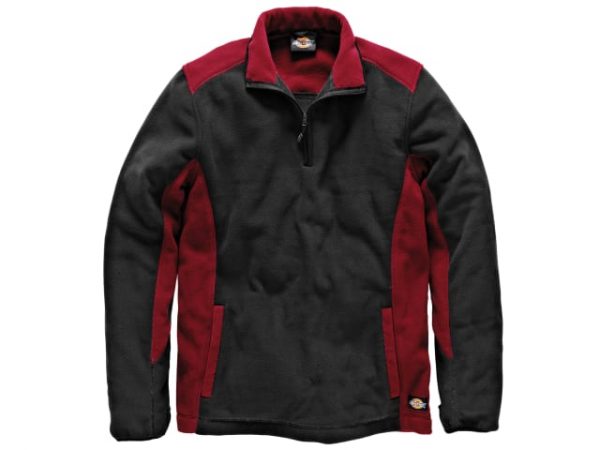 Two Tone Red/Black Micro Fleece - M (40-42in) DIC7011RBM