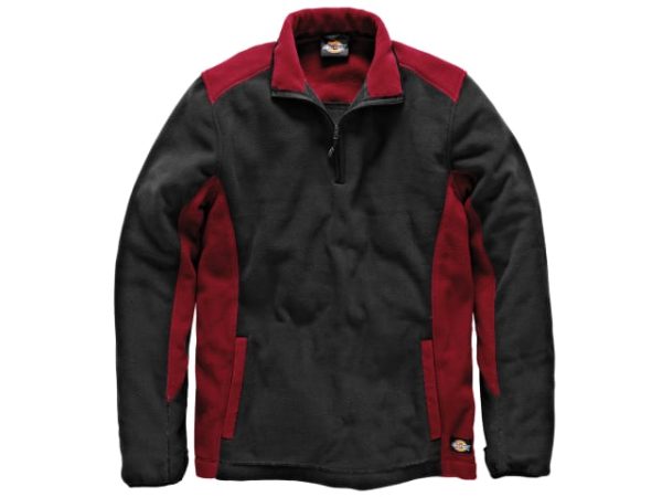 Two Tone Red/Black Micro Fleece - XL (48-50in) DIC7011RBXL
