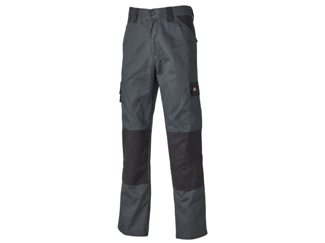 Everyday Trousers Grey & Black Waist 40in Leg 29in DICED24740S