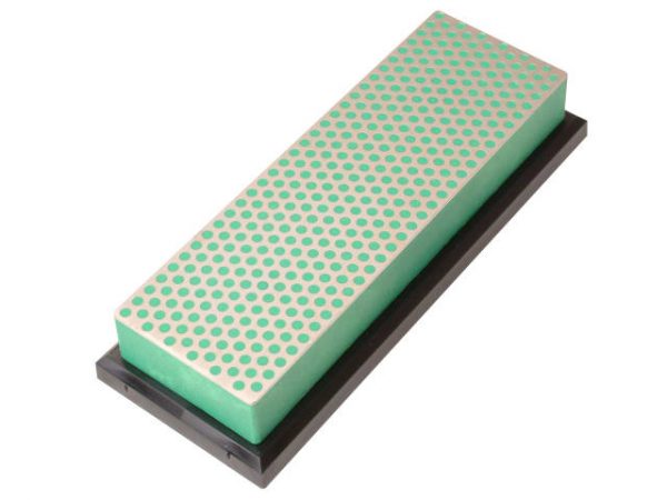 Diamond Whetstone 150mm Plastic Case Green 1200 Grit Extra Fine DMTW6EP
