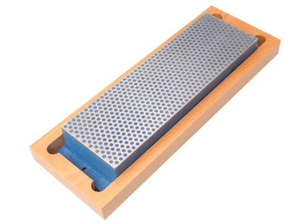 Diamond Whetstone 200mm Wooden Box Blue 325 Grit Coarse DMTW8C