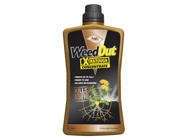 WeedOut Xtra Tough Weedkiller Concentrate 1 litre DOFCA00DOF02