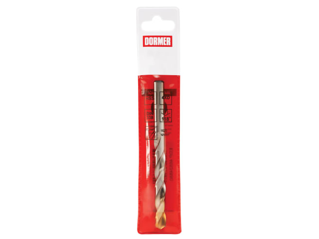 A002 HSS-TiN Coated Jobber Drills (2) 4.50mm OL:80mm WL:47mm DORA002S45