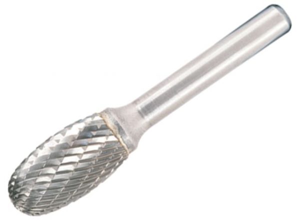 Solid Carbide Rotary Bright Burr Oval 9.6mm x 6mm DOR809966