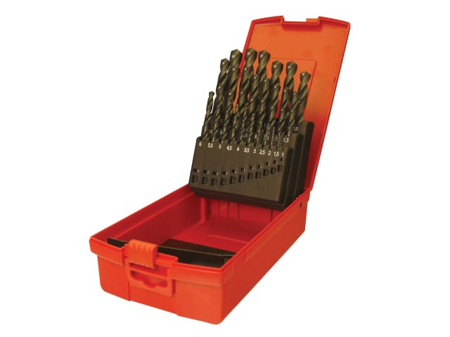 A190 No.20 Imperial HSS Drill Set of 15 1/16 - 1/2in x 32nds DORSET20