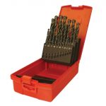 A190 No.206 Metric HSS Drill Set of 29 1.0-13.0 x 0.5mm DORSET206