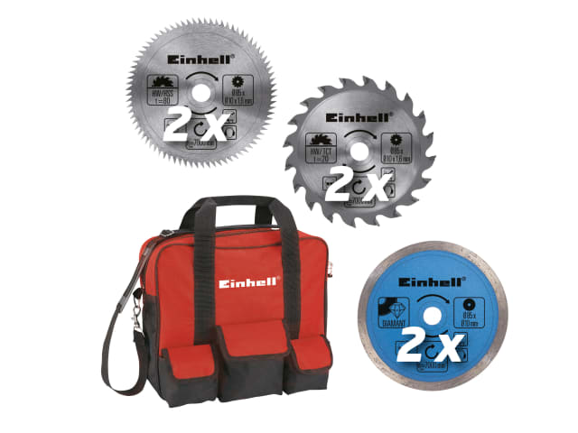 TC-CS 860/2 Mini Circular Saw Kit 450W 240V EINTCCS8602K - Image 2
