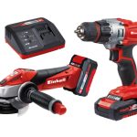 TE-TK 18 Li Drill & Grinder Kit 18V 1 x 1.5Ah & 1 x 3.0Ah Li-ion EINTETK18LIK