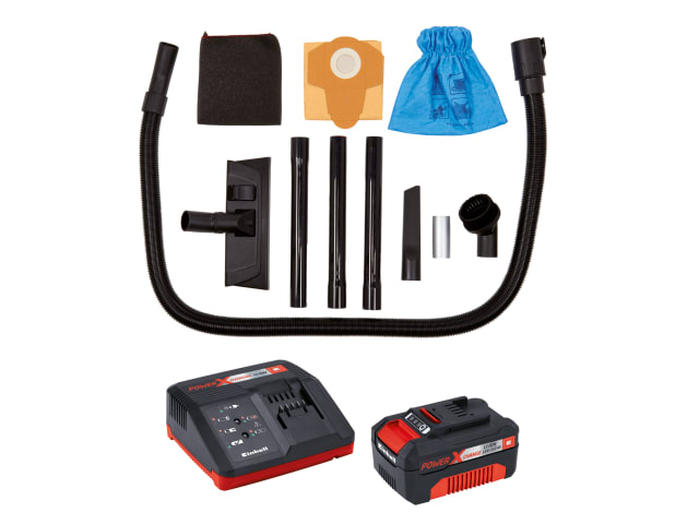 TC-VC 18/20 Li Power X-Change Cordless Wet & Dry Vacuum 18V 1 x 3.0Ah Li-Ion EINTEVC1820C - Image 2
