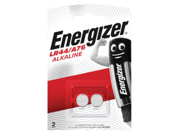 LR44 Button Cell Alkaline Battery (Pack 2) ENGLR44B2