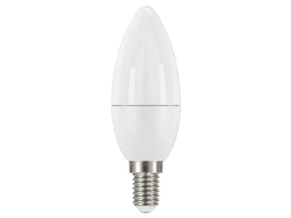 LED SES (E14) Opal Candle Non-Dimmable Bulb -  Warm White 470 lm 5.9W ENGS8851