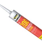 Contractors Silicone Sealant 295ml Translucent 200 EVB200TR