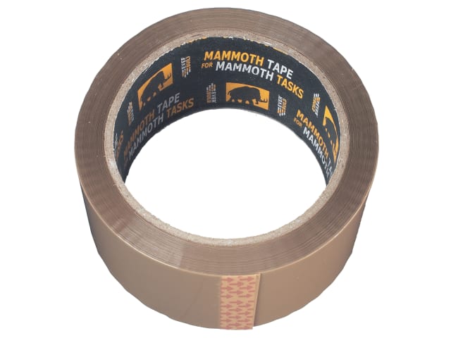 Retail/Labelled Packaging Tape 48mm x 50m Brown EVB2PTBN48