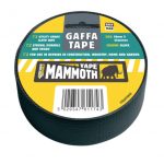Gaffa Tape 50mm x 45m Black EVB2VGTBK45