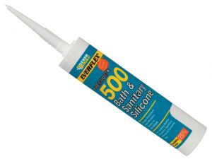 500 Bath & Sanitary Silicone Sealant Sandstone 290ml EVB500SAND