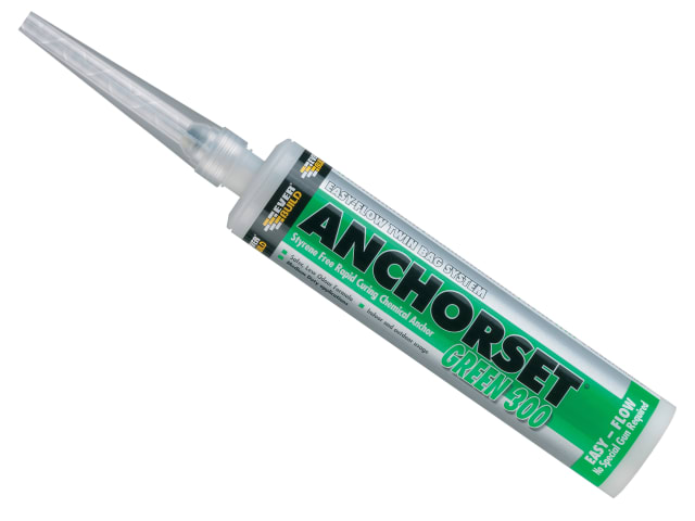 Green 300 Anchorset Chemical Anchor 300ml EVBANCHGREEN