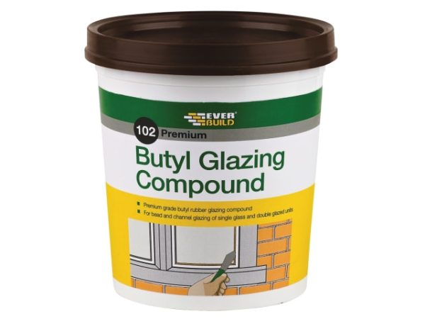 102 Butyl Glazing Compound Brown 2kg EVBBUTGCB2KG
