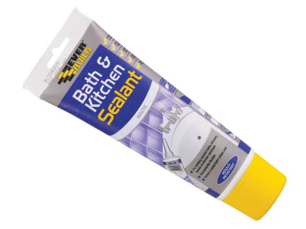 Bath & Kitchen Seal White Easi Squeeze 200ml EVBEASIBATHW
