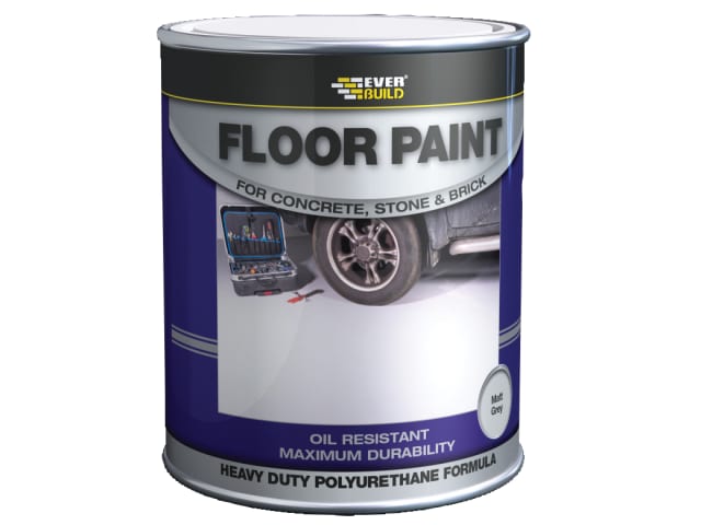 Floor Paint Red 5 litre EVBFLOORRED