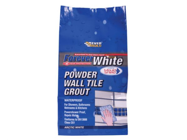 Forever White Powder Wall Tile Grout 3kg EVBFWGROUT3