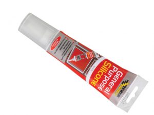 General Purpose Easi Squeeze Silicone Sealant Clear 80ml EVBGPSESQCL