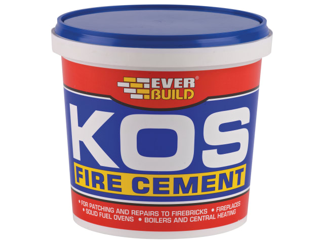 KOS Fire Cement Black 2kg EVBKOSBLK2K