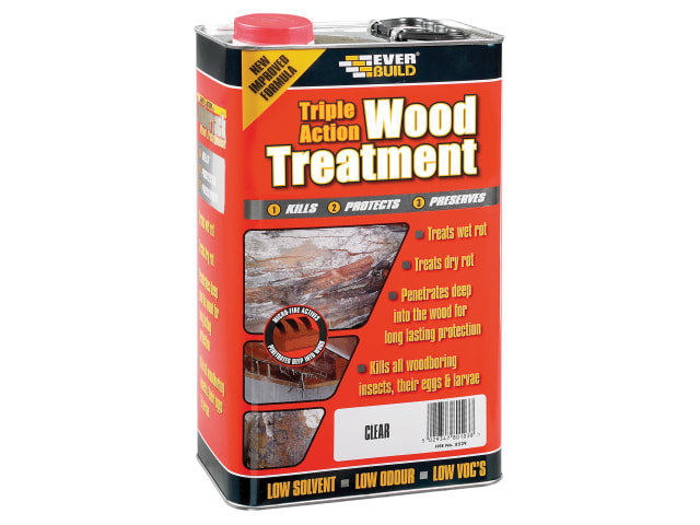 Triple Action Wood Treatment 5 litre EVBLJUN05