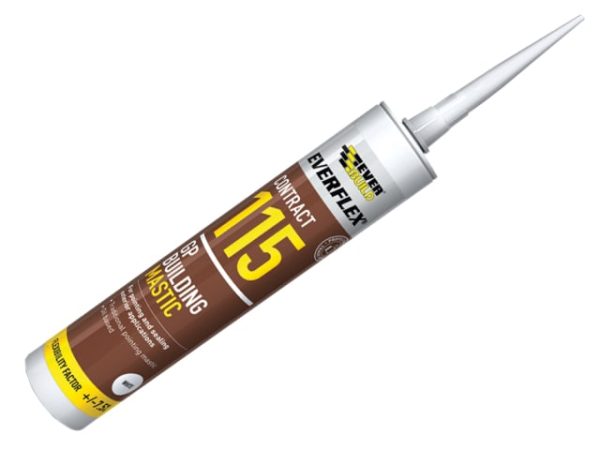 115 General Purpose Building Mastic White 285ml EVBMASWH