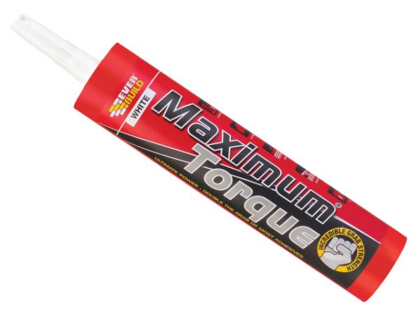 Maximum Torque Adhesive White 290ml EVBMAXTQWE