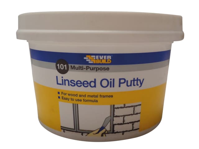101 Multi-Purpose Linseed Oil Putty Natural 500g EVBMPPN05