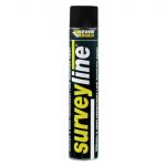 Survey Line® Marker Spray Black 700ml EVBSURVEYBK