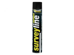 Survey Line® Marker Spray Black 700ml EVBSURVEYBK