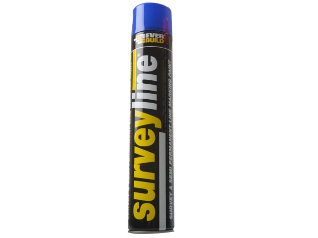 Survey Line® Marker Spray Blue 700ml EVBSURVEYBL - Image 2