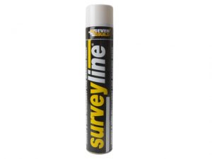 Survey Line® Marker Spray White 700ml EVBSURVEYWH