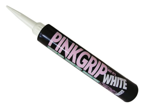 Pinkgrip Solvent Free White 380ml EVBWHITEGRIP