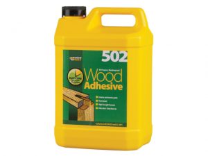 502 All Purpose Weatherproof Wood Adhesive 5 litre EVBWOOD5