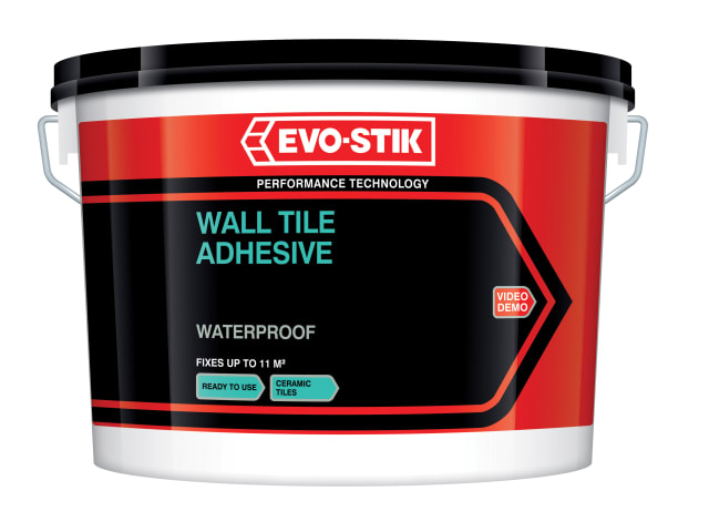 Waterproof Wall Tile Adhesive 10 litre EVO416734